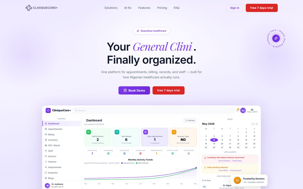ClinIQueCore
